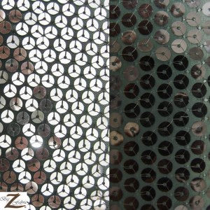 Bliss Round Sequins Mesh Fabric