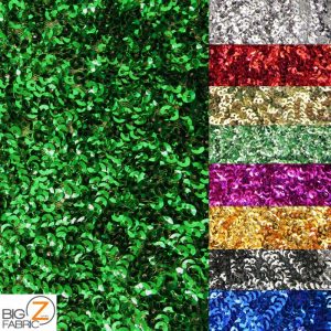 Scale Sequins Mesh Fabric