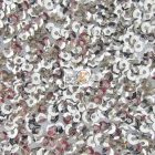 Scale Sequins Mesh Fabric Champagne