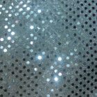 Small Confetti Dot Sequin Fabric Light Blue