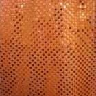 Small Confetti Dot Sequin Fabric Orange