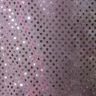 Small Confetti Dot Sequin Fabric Pink
