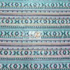 Tribal Pocahontas Sequins Multi Color Fabric Shoeshone