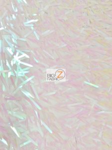 Spike Sequins Holographic Mesh Fabric Candy Pink