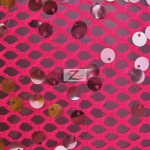 Ariel Fishnet Nylon Sequin Fabric